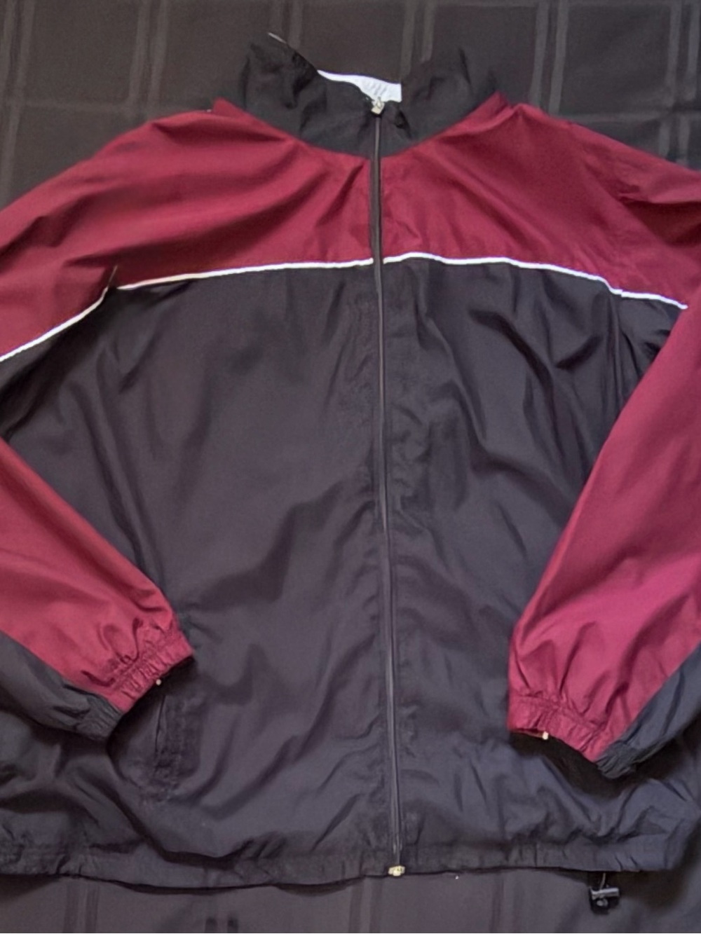 Tek Gear Men’s XXL Lined Windbreaker Full Zip Jacket